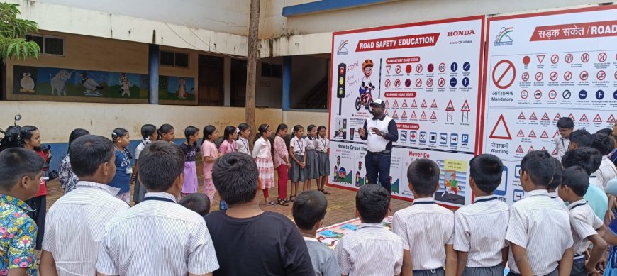 Spreading the Message of Safe Riding: Honda Motorcycle and Scooter India reaches