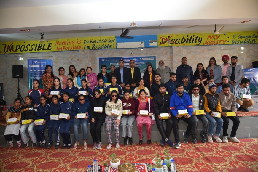 ManpowerGroup India Empowers Visually Impaired Students in Jammu with Smart Vision Glasses