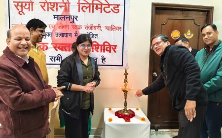 सूर्या रोशनी ने मालनपुर प्लांट में स्वच्छ ऊर्जा पहल और रक्तदान शिविर को किया प्रदर्शित