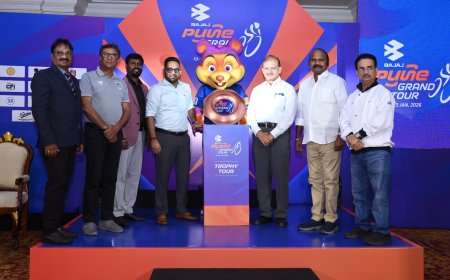 Blending Heritage and High Performance, Bajaj Pune Grand Tour 2026 Trophy Makes Chennai Stop