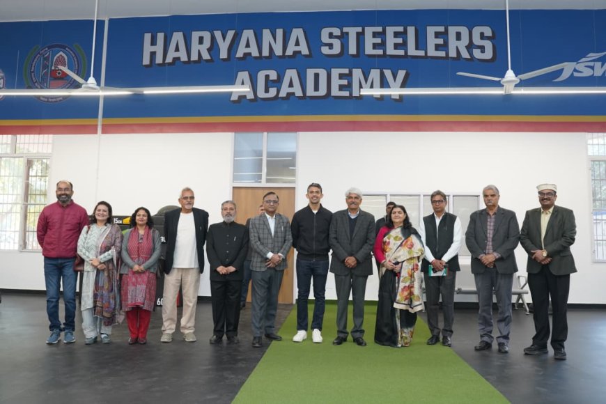JSW Sports Backed Haryana Steelers Academy to shape India’s Future Kabaddi Champions Inaugurated