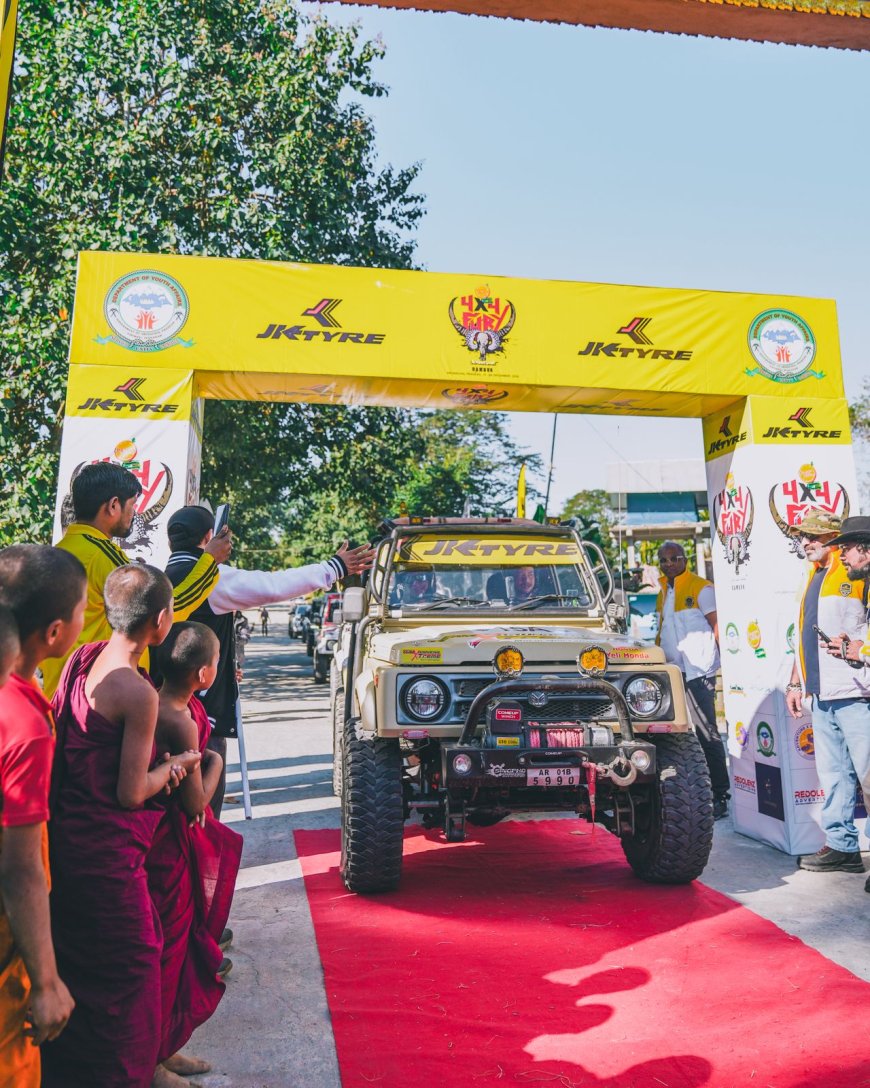 Arunachal Pradesh Sets the Stage for the 10th JK Tyre Orange 4x4 Fury 2025