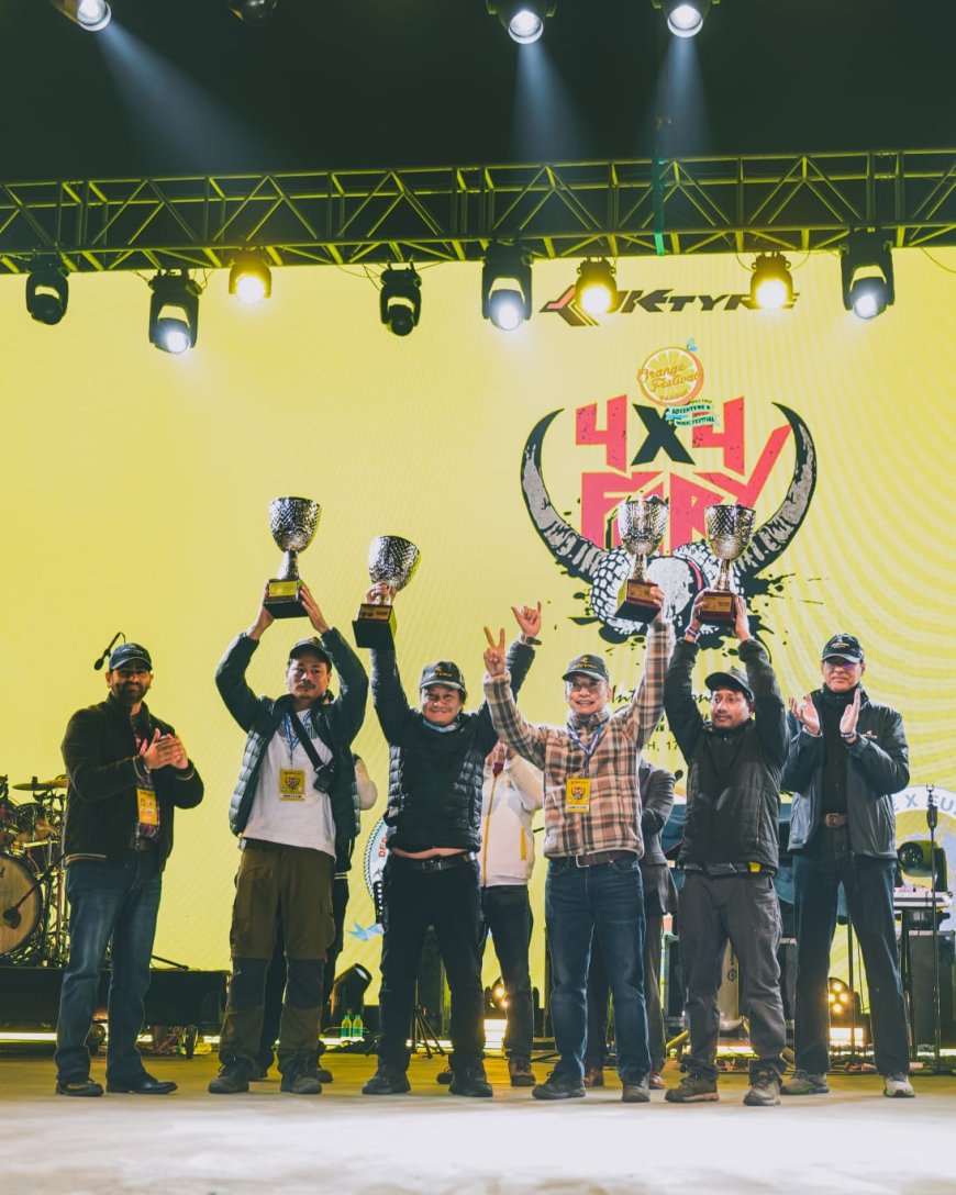 JK Tyre Orange 4X4 Fury International Concludes in Arunachal Pradesh