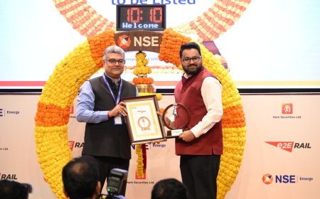 E to E Transportation Infrastructure के शेयर NSE SME पर 90% प्रीमियम के साथ सूचीबद्ध, निवेशकों में जबरदस्त उत्साह