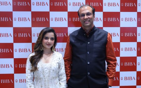 BIBA Unveils its SS26 Collection with Ashika Ranganath at Phoenix Mall, Bangalore