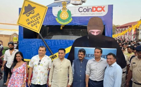 CoinDCX and Goa Police Launch ‘Cyber Surakshit Goem’ Campaign during Goa Carnival to Drive Cyber Safety Awareness