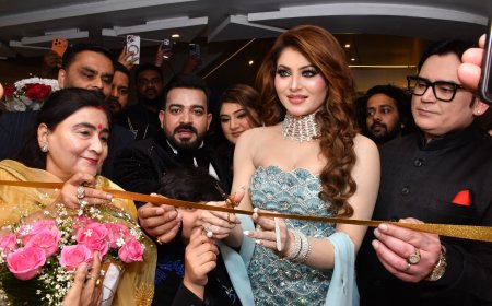 RAWLS Salon Launches in Jalandhar with Urvashi Rautela; A New Benchmark in Luxury Grooming