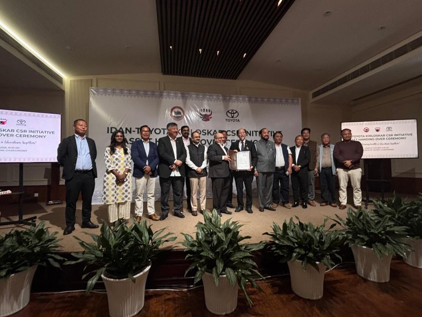 Toyota Kirloskar Motor Partners with Government of Nagaland to Boost Healthcare and Education Facilities in the State