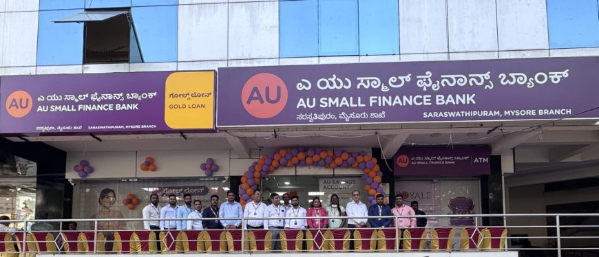 AU Small Finance Bank launches exclusive Gold Loan branches in Karnataka