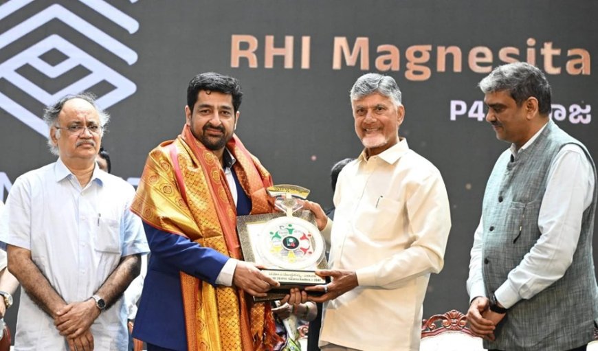 RHI Magnesita Honoured with CSR Award by Government of Andhra Pradesh for Leadership in Inclusive Development