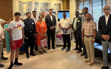 *ISA and Rotary Bengaluru HSR Join Hands to Promote Stroke Prevention Through Launch of Advanced Health Screening Kiosk* 