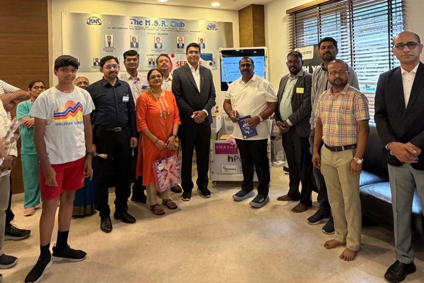 *ISA and Rotary Bengaluru HSR Join Hands to Promote Stroke Prevention Through Launch of Advanced Health Screening Kiosk* 