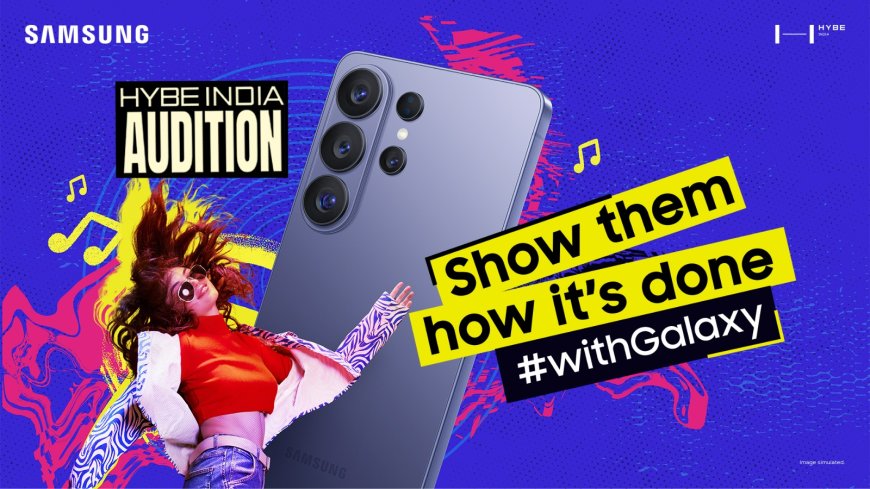 Show Them How It’s Done #withGalaxy: Samsung India and HYBE  India Partner to Empower Aspiring Girls