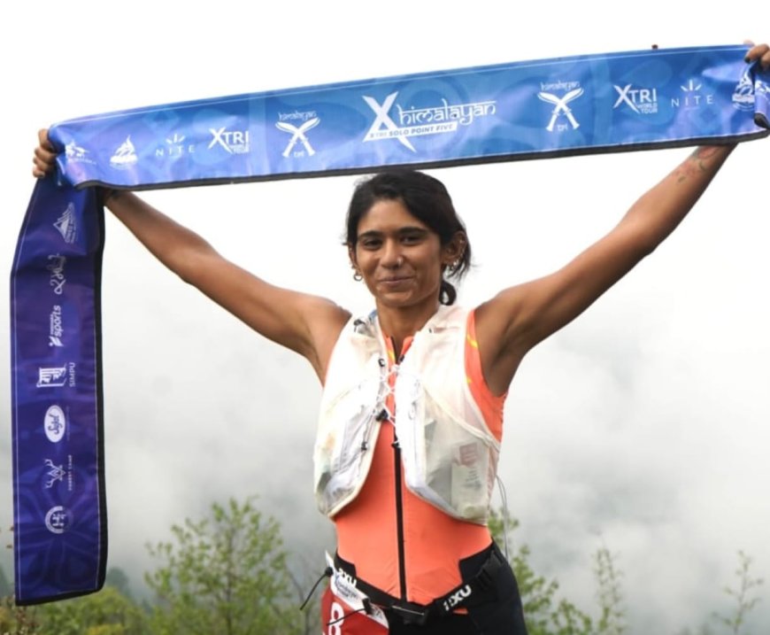 Dr. Devika Patil Becomes First Indian Woman to Complete Extreme Himalayan Triathlon