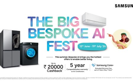 Samsung Announces ‘The Big Bespoke AI Fest’ With Exciting Summer Offers across its Home Appliances Range