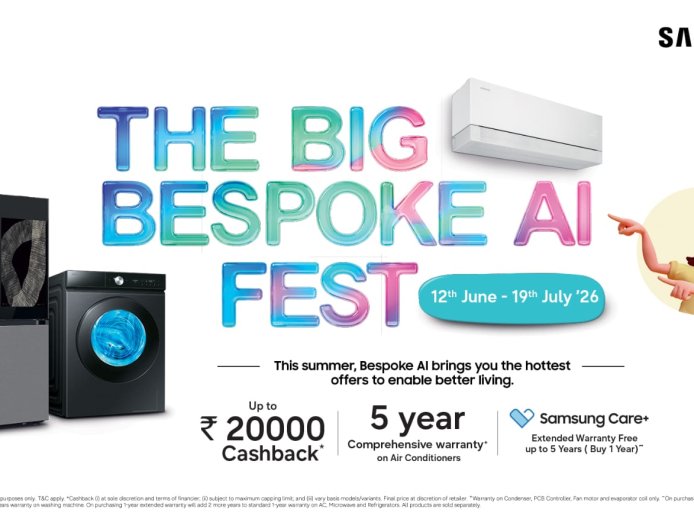 Samsung Announces ‘The Big Bespoke AI Fest’ With Exciting Summer Offers across its Home Appliances Range