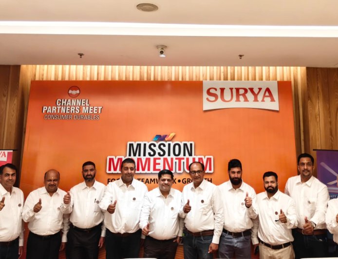Surya Roshni Expands Premium Consumer Durables Portfolio with New Range of Fans, Water Heaters and Kitchen Appliances