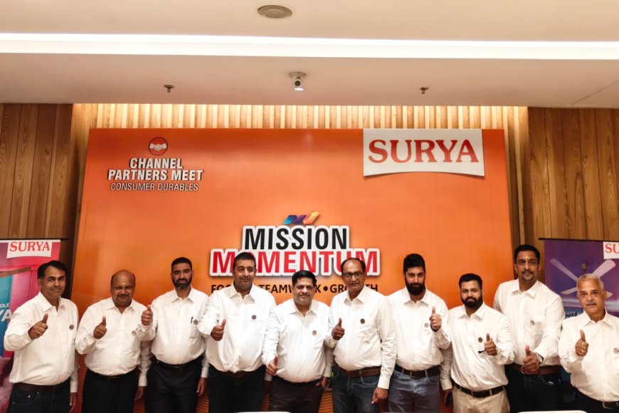 Surya Roshni Expands Premium Consumer Durables Portfolio with New Range of Fans, Water Heaters and Kitchen Appliances