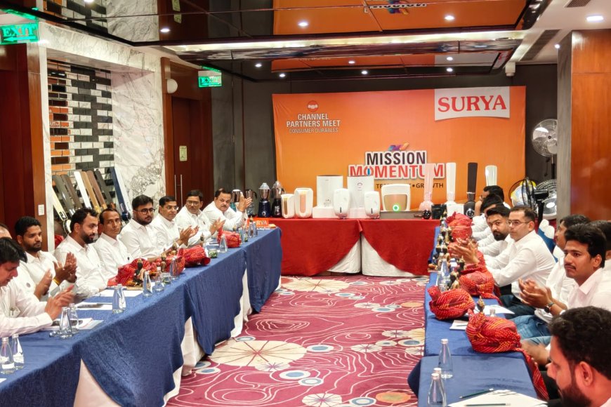 Surya Roshni Expands Premium Consumer Durables Portfolio with New Range of Fans, Water Heaters and Kitchen Appliances