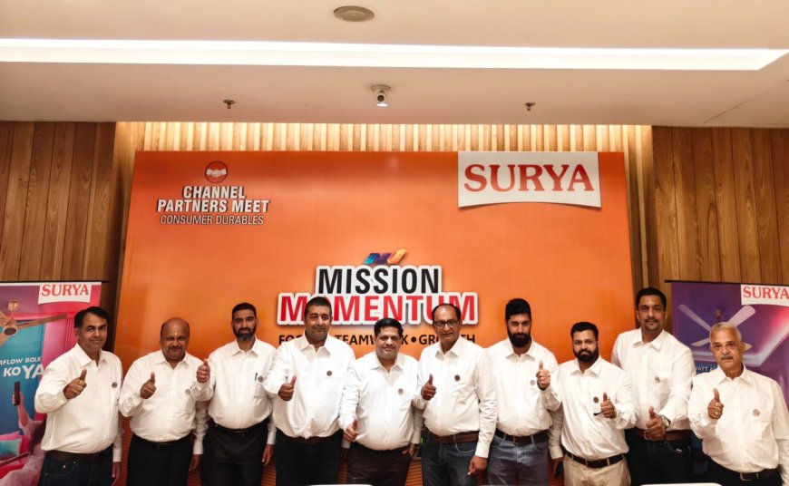 Surya Roshni Expands Premium Consumer Durables Portfolio with New Range of Fans, Water Heaters and Kitchen Appliances