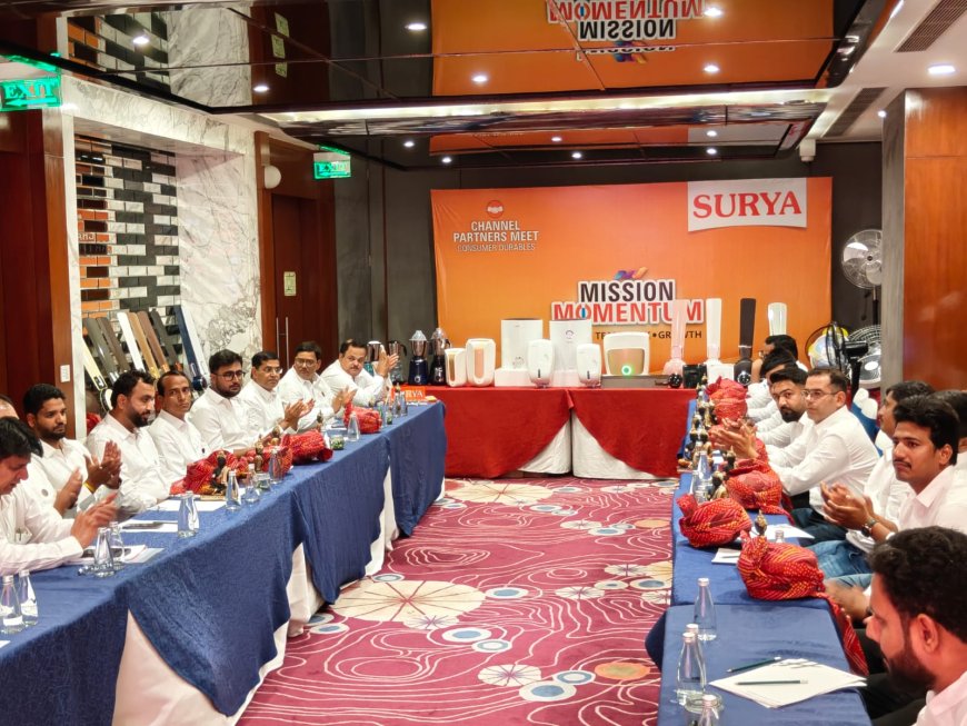 सूर्या रोशनी ने आधुनिक घरों के लिए नए पंखे, वॉटर हीटर और किचन उपकरण पेश किए