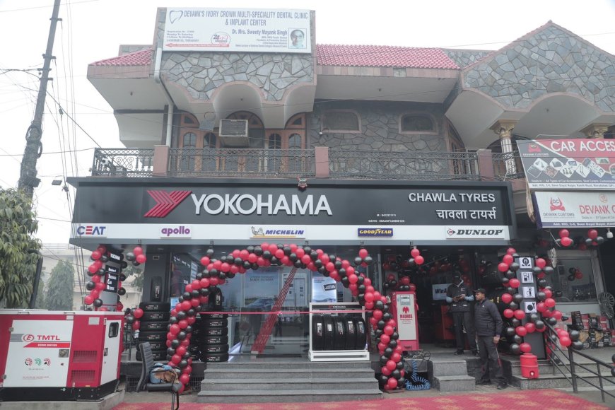 Chawla Tyres Enhances Customer Experience Through Yokohama Club Network in Moradabad, Kanth Road