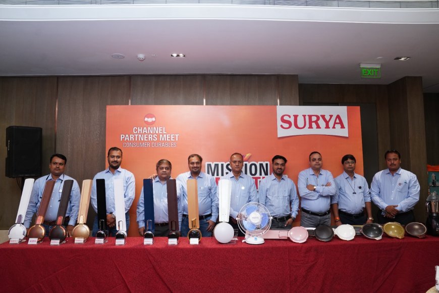 Surya Roshni Expands Premium Consumer Durables Portfolio with New Range of Fans, Water Heaters and Kitchen Appliances